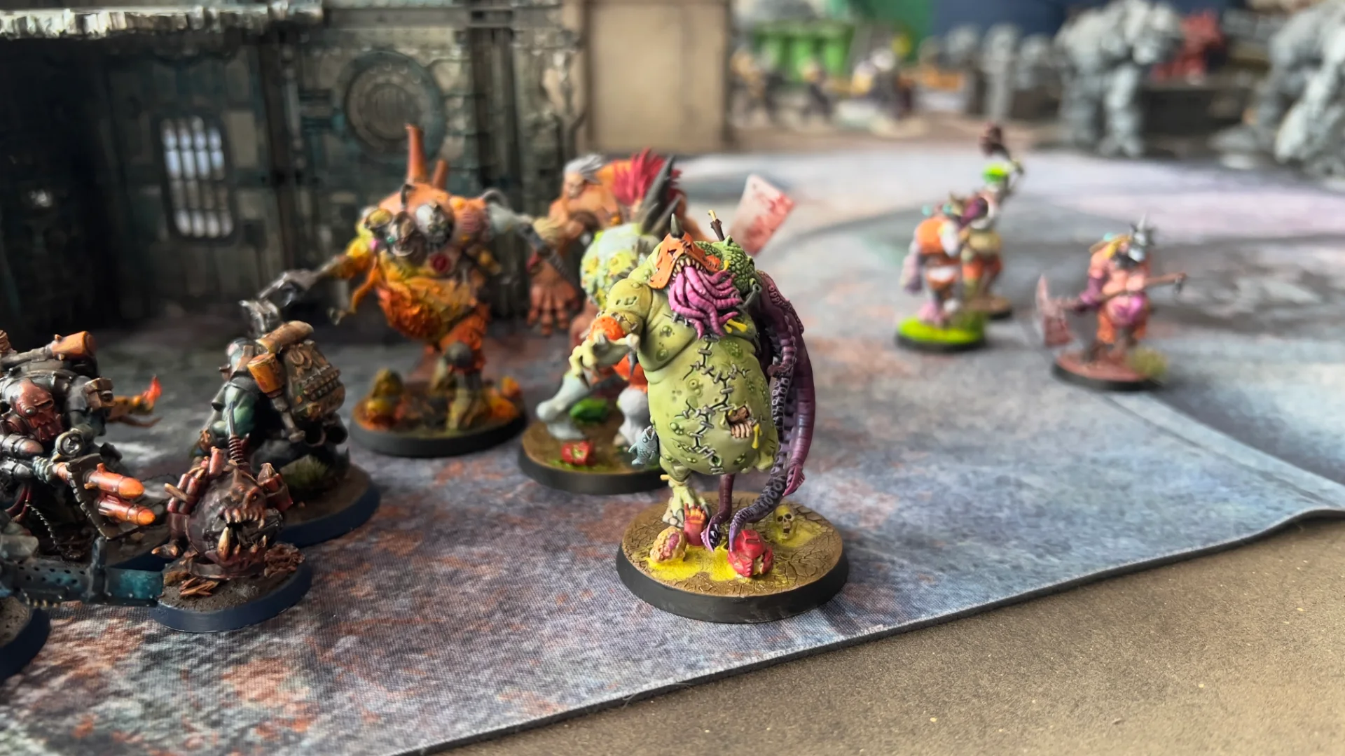 Mesa de wargames y comunidad